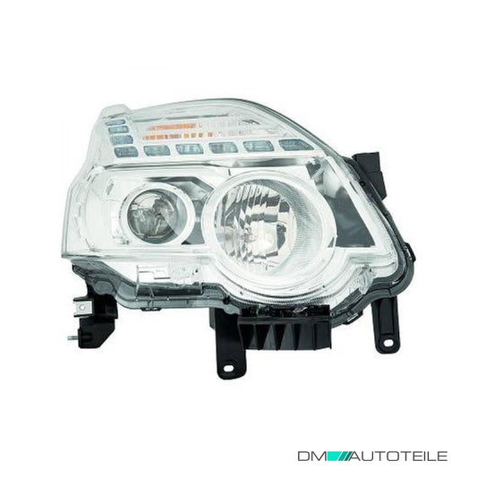 Scheinwerfer Depo H1/H11/WY21W links passt für Nissan X-TRAIL T31 ab 2010-2014