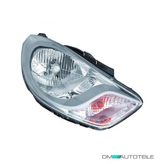 Scheinwerfer Depo chrom H4 rechts passt für Hyundai i10 PA ab Baujahr 11-13