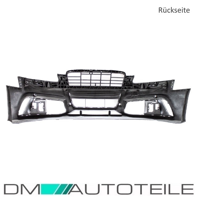 Sport-Stoßstange vorne + Wabengrill passt für Audi A6 4F ab 2004-2011 kein RS6