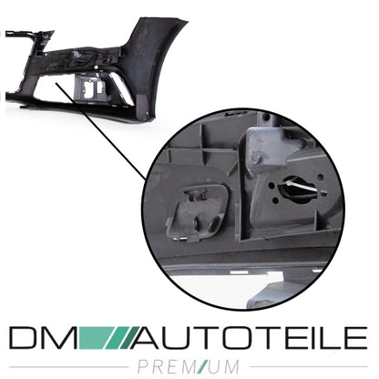 Sport Stoßstange komplett + Grill Wabendesign Schwarz glanz passt für Audi A7 4G Bj 10-14 nicht RS7