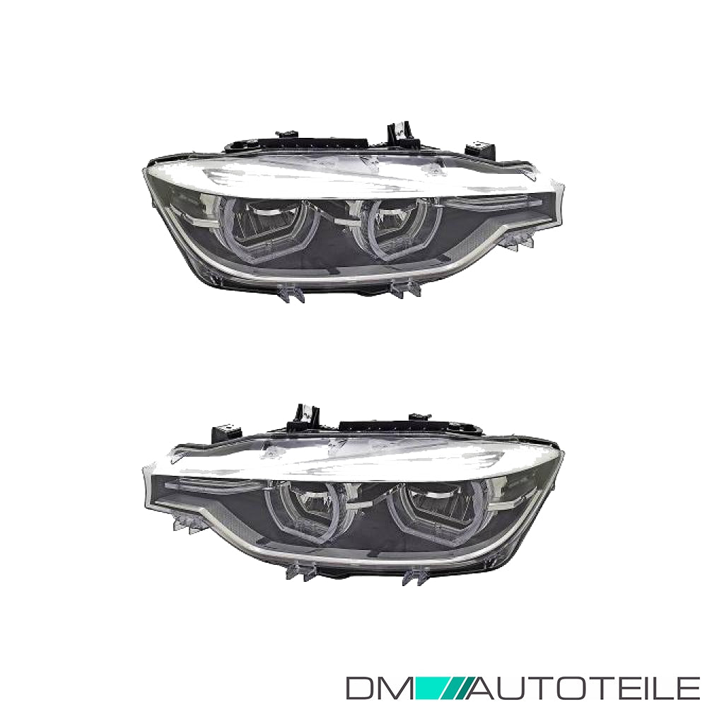 Scheinwerfer + LED SET passt für BMW 3er (F30/F31) Facelift ab Baujahr 15-19