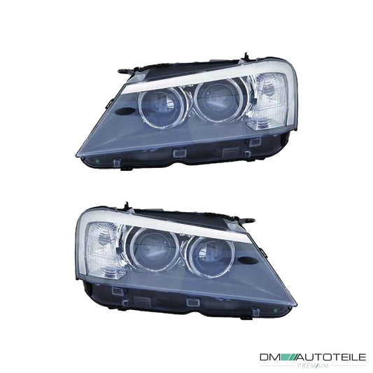 Bi-Xenon Scheinwerfer D1S + LED SET passt für BMW X3 Vorfacelift ab 10-14