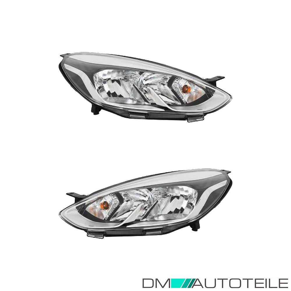 Scheinwerfer SET+ Motor H7 /H15 /PY21W passt für Ford Fiesta VII ab 2017