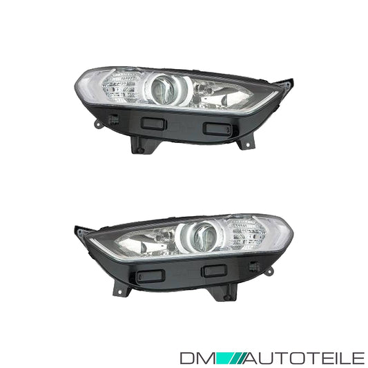 Scheinwerfer Depo (H15/H7) SET passt für Ford Mondeo V (CD/CE/CF) ab 2015-201