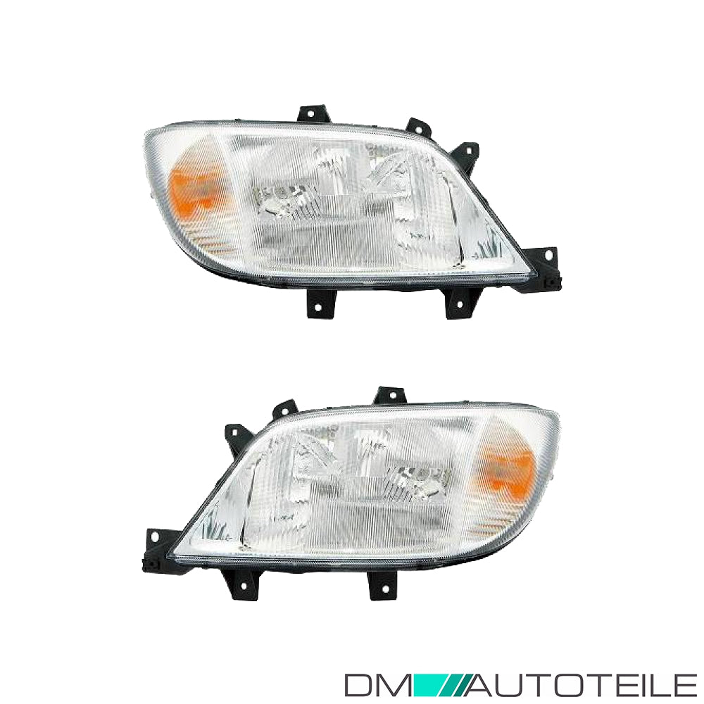 Scheinwerfer Depo H7 SET passt für Mercedes Sprinter (902/903/904) ab 00-02