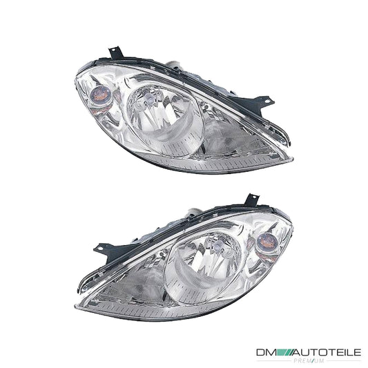 AL Scheinwerfer mit Reflektor H7/H7 SET passt für Mercedes A (W169) ab 04-08