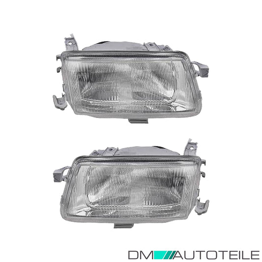 Scheinwerfer SET Depo ohne Motor passt für Opel Astra F ab Baujahr 1994-1998