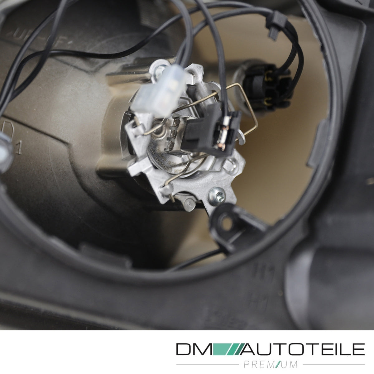 Valeo Scheinwerfer H7 schwarz SET passt für Opel Corsa D Kasten S07 ab 06-10