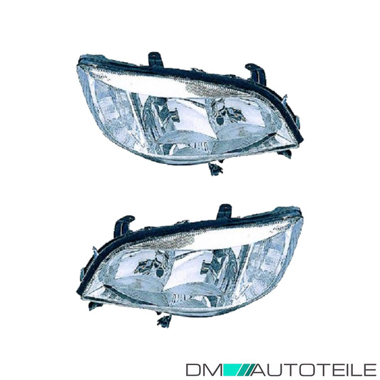 Scheinwerfer Depo HB3/H7 SET passt für Opel Zafira A ab 1999-2005