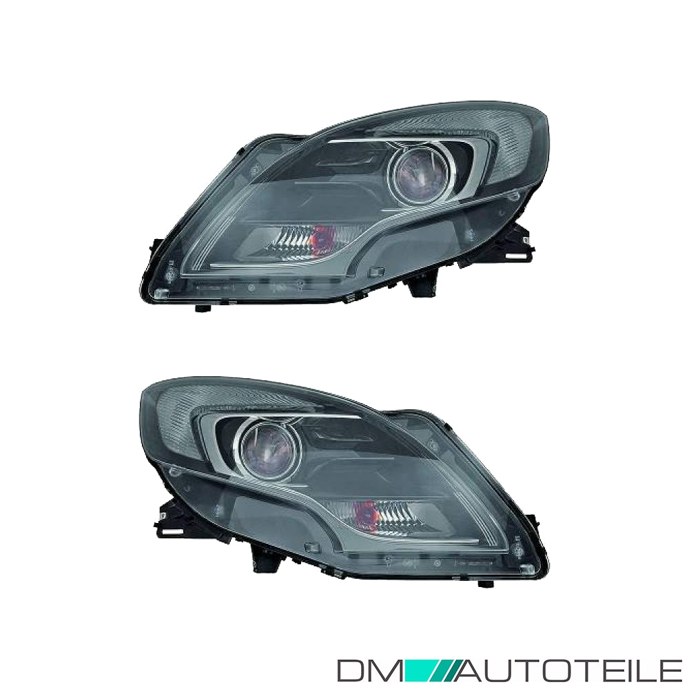 Scheinwerfer HIR2 Depo mit TGFL SET passt für Opel Zafira Tourer C ab 12-19