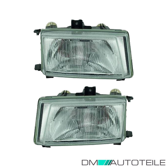 Scheinwerfer H4 SET passt für VW Caddy II / Polo (9K9B/9U7/6V2) ab 2000-2004