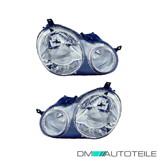 Scheinwerfer H7/H1 Depo SET passt für VW Polo (9N_ 9A6) Vorfacelift ab 01-05
