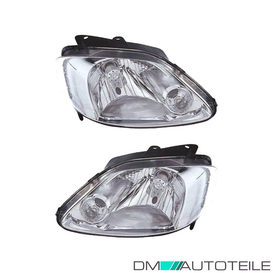 Scheinwerfer H4 Depo SET passt für VW Fox Schrägheck (5Z4) ab 2005-2011