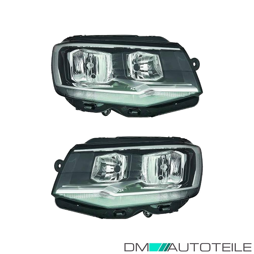 Scheinwerfer Depo H7/H7 SET passt für VW Transporter T6 ab Baujahr 2015-2019