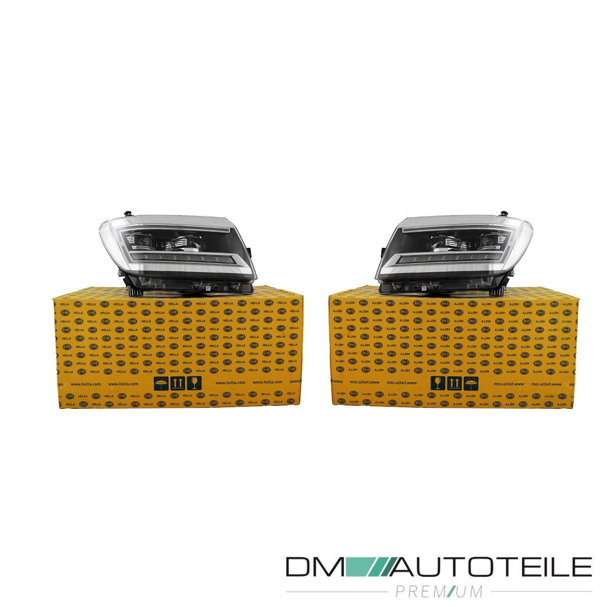 OE Hella LED-Scheinwerfer SET passt für MAN TGE/VW Crafter ab Baujahr 2016