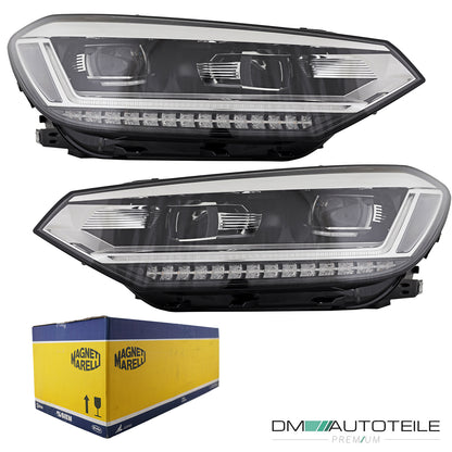Marelli LED Scheinwerfer mit KVL SET passt für VW Touran (5T1) ab Baujahr 15