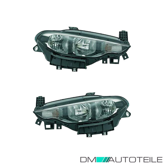 Scheinwerfer Depo H7/H15 SET passt für Fiat Tipo (356) ab 2015-2020