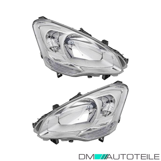 Scheinwerfer H4 Depo SET passt für Citroen Berlingo/Multispace B9 ab 08-12