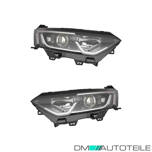 Scheinwerfer SET+ Motor Fassung LED H7/H7 passt für Renault Koleos II ab 2016