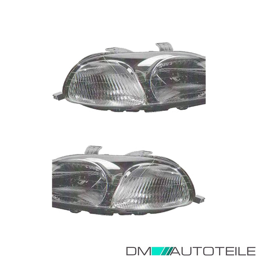 Scheinwerfer Depo SET passt für Honda Civic VI (EJ) ab Baujahr 1995-1999