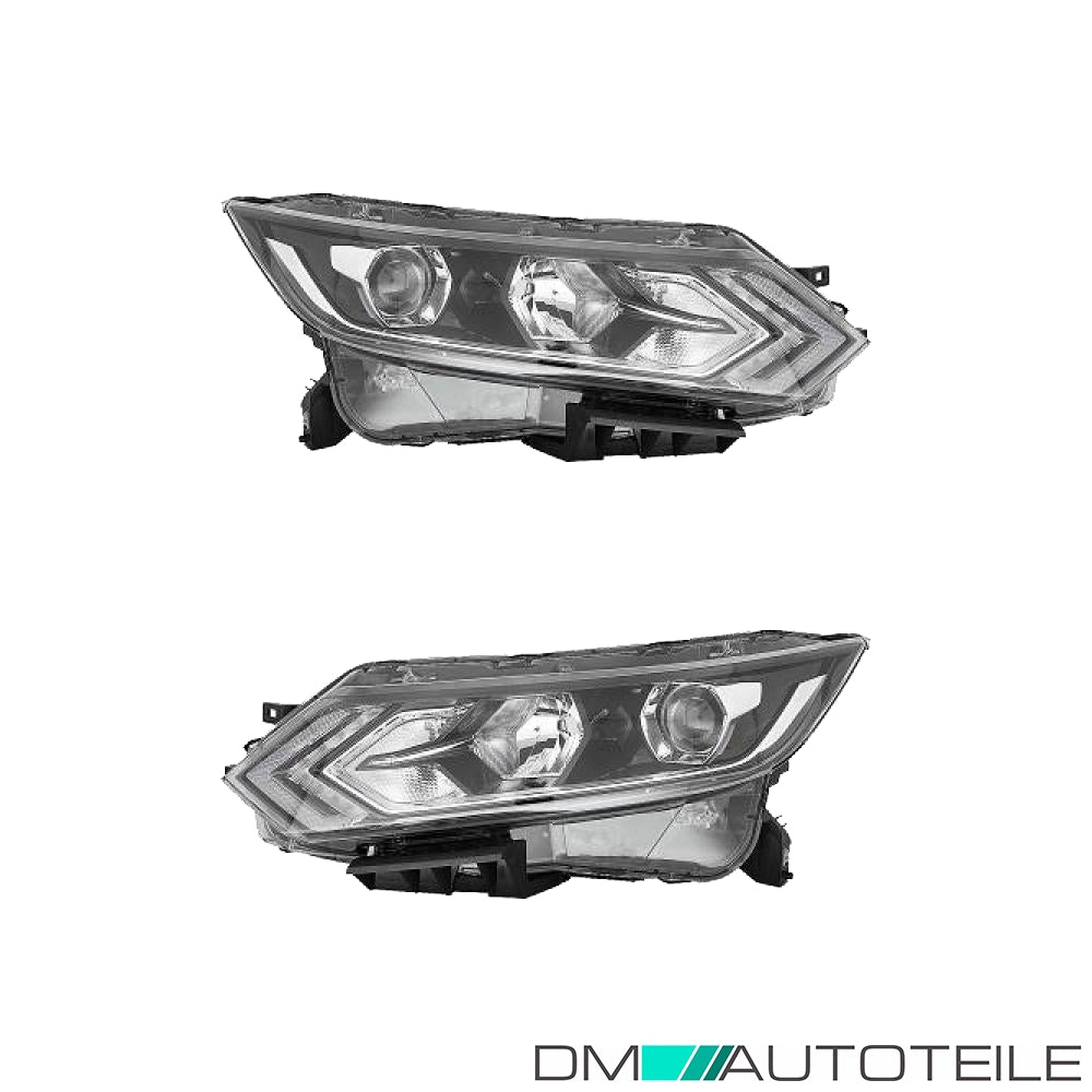 Scheinwerfer Depo LED/H11 SET passt für Nissan Qashqai II SUV (J11) ab 17-21