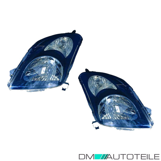 Scheinwerfer Depo schwarz H4 SET passt für Suzuki Swift III (MZ) ab 05-10