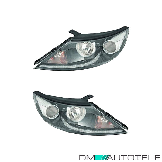 Scheinwerfer LED Depo H7/H7 SET passt für Kia Sportage (SL) ab Baujahr 10-14