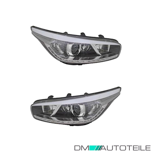 Scheinwerfer Depo KVL/TGFL/H7 SET passt für Kia CEE'D Sportswagon JD ab 12-15