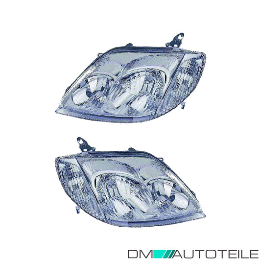 Scheinwerfer Depo H7 SET passt für Toyota Corolla / Kombi E12 ab 2002-2007