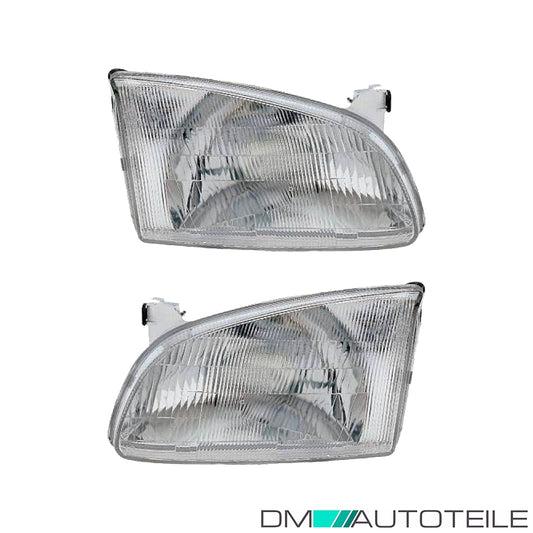 Scheinwerfer Depo H4 SET passt für Toyota Starlet (P9) ab Baujahr 1996-1999