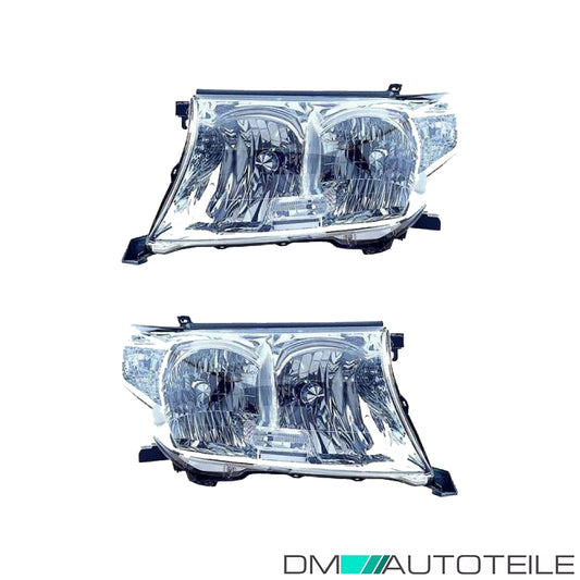 Scheinwerfer Depo H11/HB3 SET passt für Toyota Land Cruiser 200 J2 ab 08-15