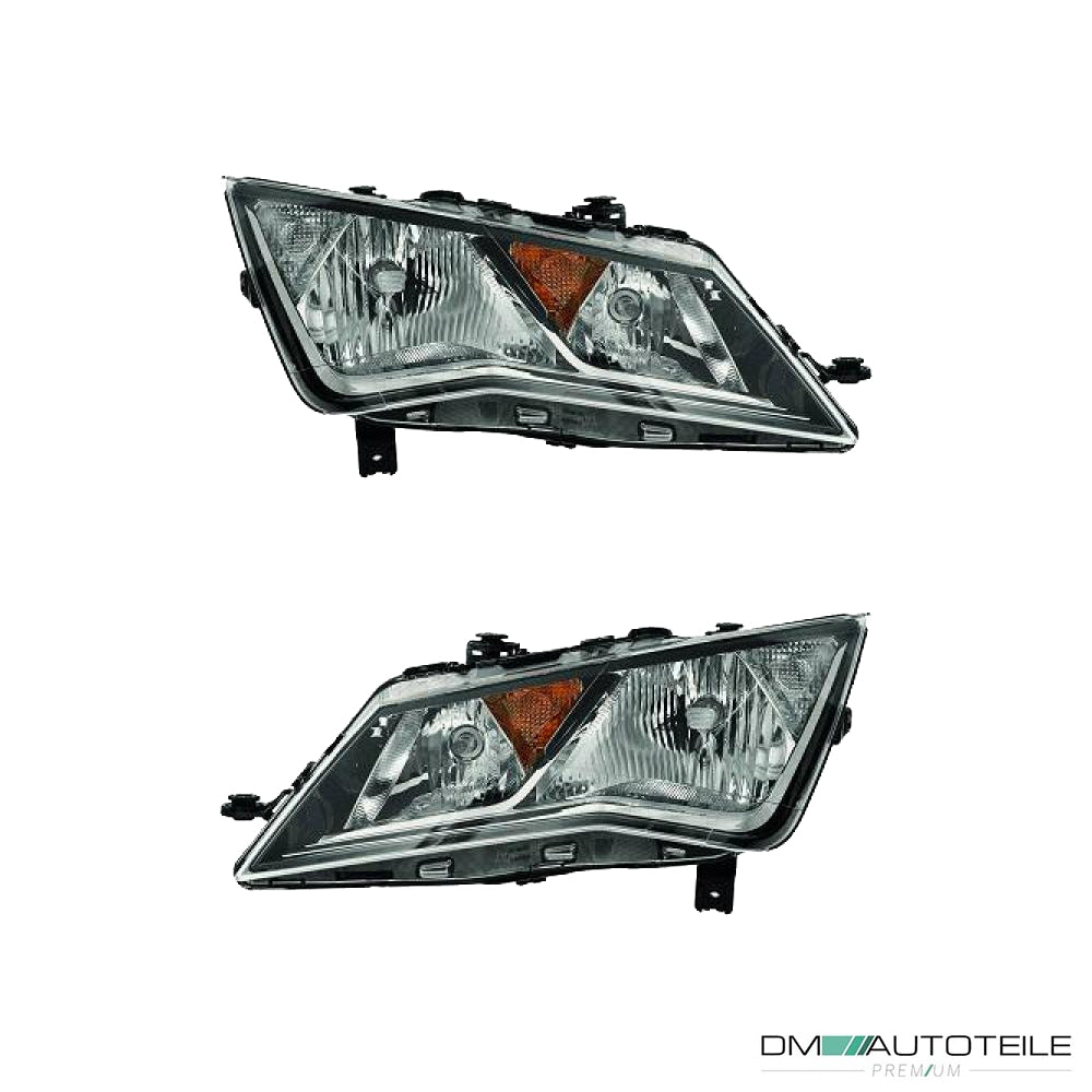 Valeo Scheinwerfer mit TGFL H7 SET passt für Seat Leon 5F1/5F5/5F8 ab 12-20