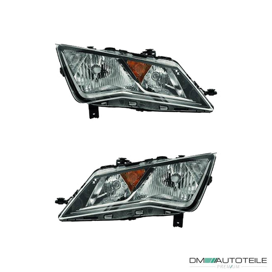 Valeo Scheinwerfer mit TGFL H7 SET passt für Seat Leon 5F1/5F5/5F8 ab 12-20
