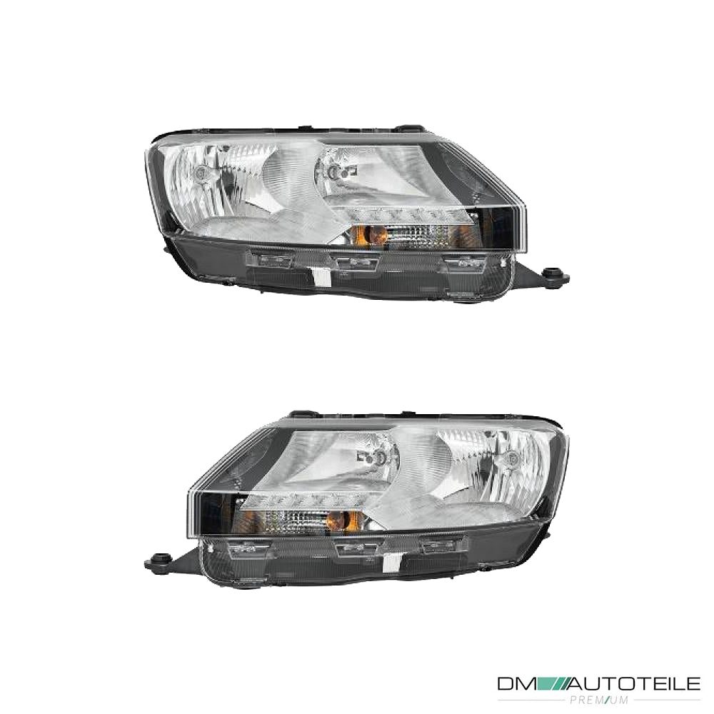 Valeo Scheinwerfer H7/H7 SET passt für Skoda Rapid NH3/NH1 Spaceback ab 17-19