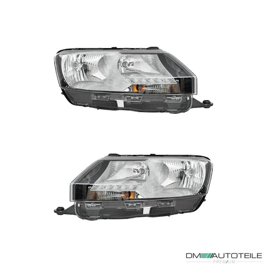 Valeo Scheinwerfer H7/H7 SET passt für Skoda Rapid NH3/NH1 Spaceback ab 17-19