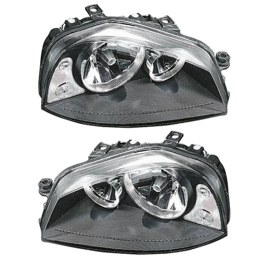 Hauptscheinwerfer SET H3 H7 mit Blinklicht passt für Seat Arosa 00-04