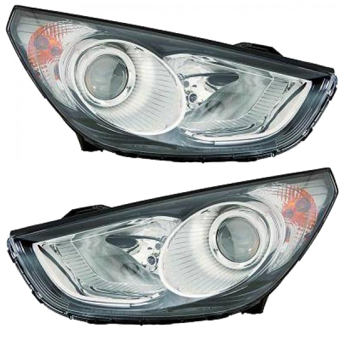 Hauptscheinwerfer SET H7/H7 ohne Motor passt für Hyundai IX35 09-13