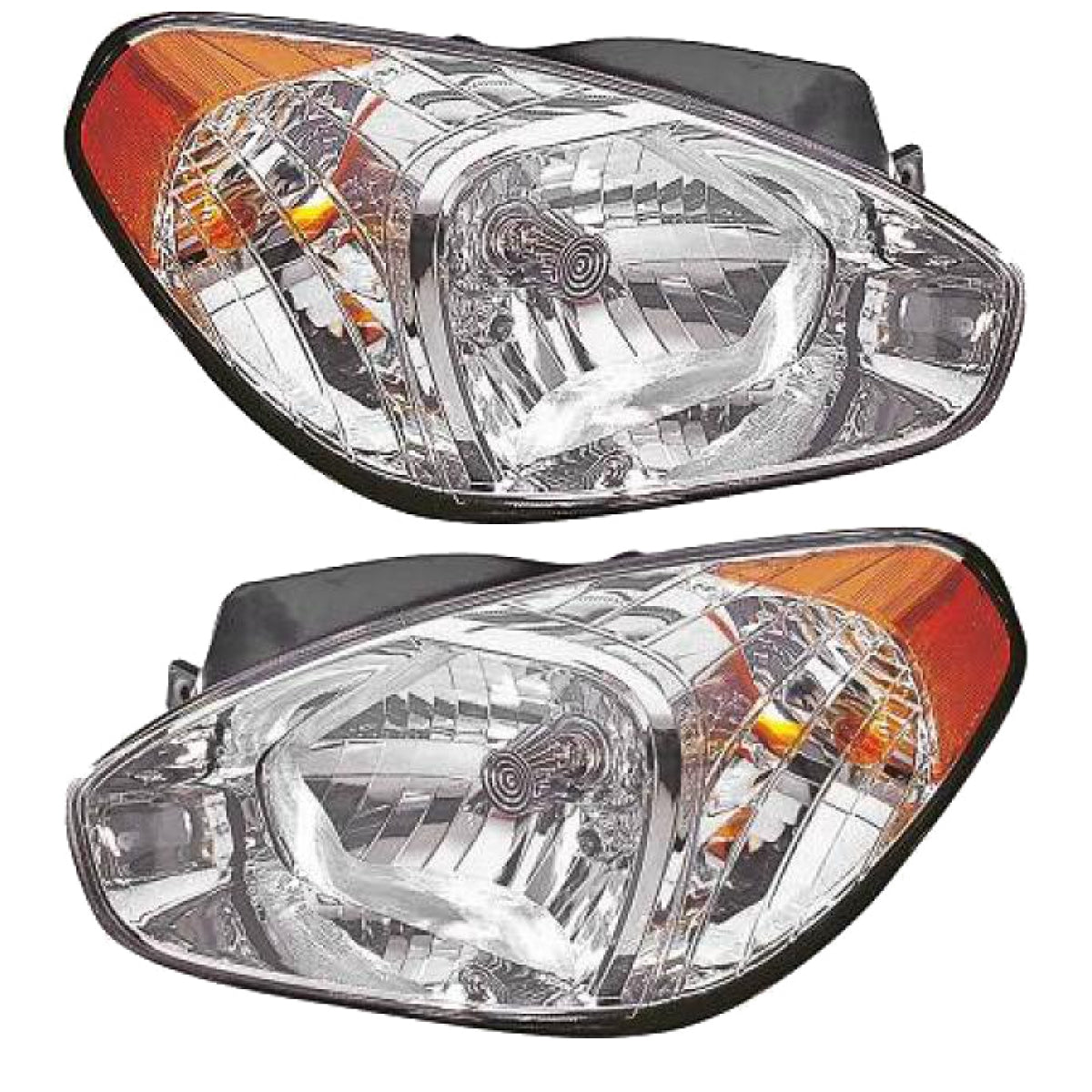 Hauptscheinwerfer SET H4 passt für Hyundai Accent III Stufenheck 06-10