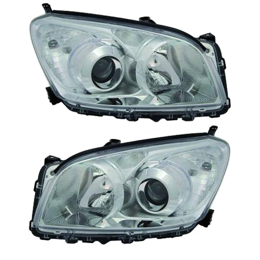 Hauptscheinwerfer SET H11 HB3 mit Motor passt für Toyota RAV 4 III 09-10