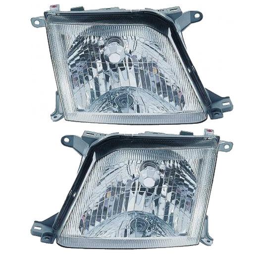Hauptscheinwerfer Scheinwerfer SET H4 passt für Toyota Hiace IV Bus 95-06