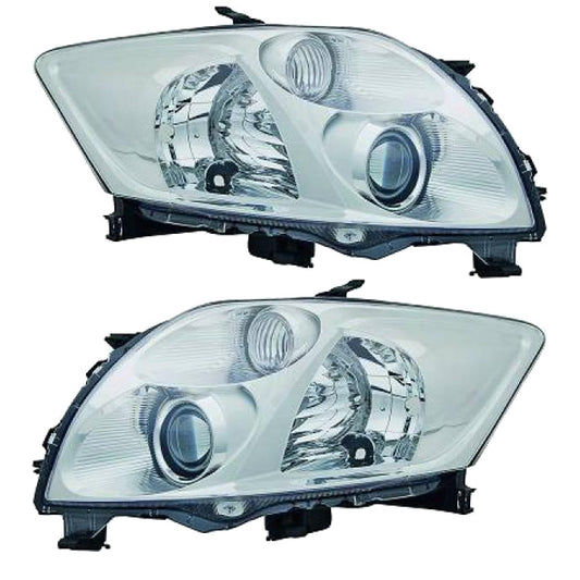 Hauptscheinwerfer Scheinwerfer SET H11/HB3 passt für Toyota Auris 07-10