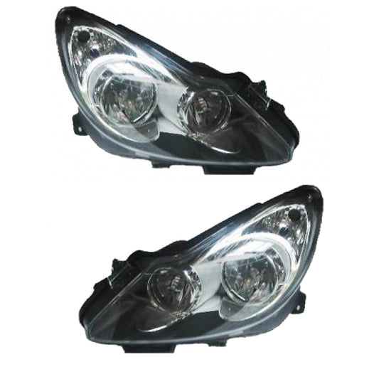 Hauptscheinwerfer SET H7/H1 passt für Vauxhall Corsa MK III (D) 06-11