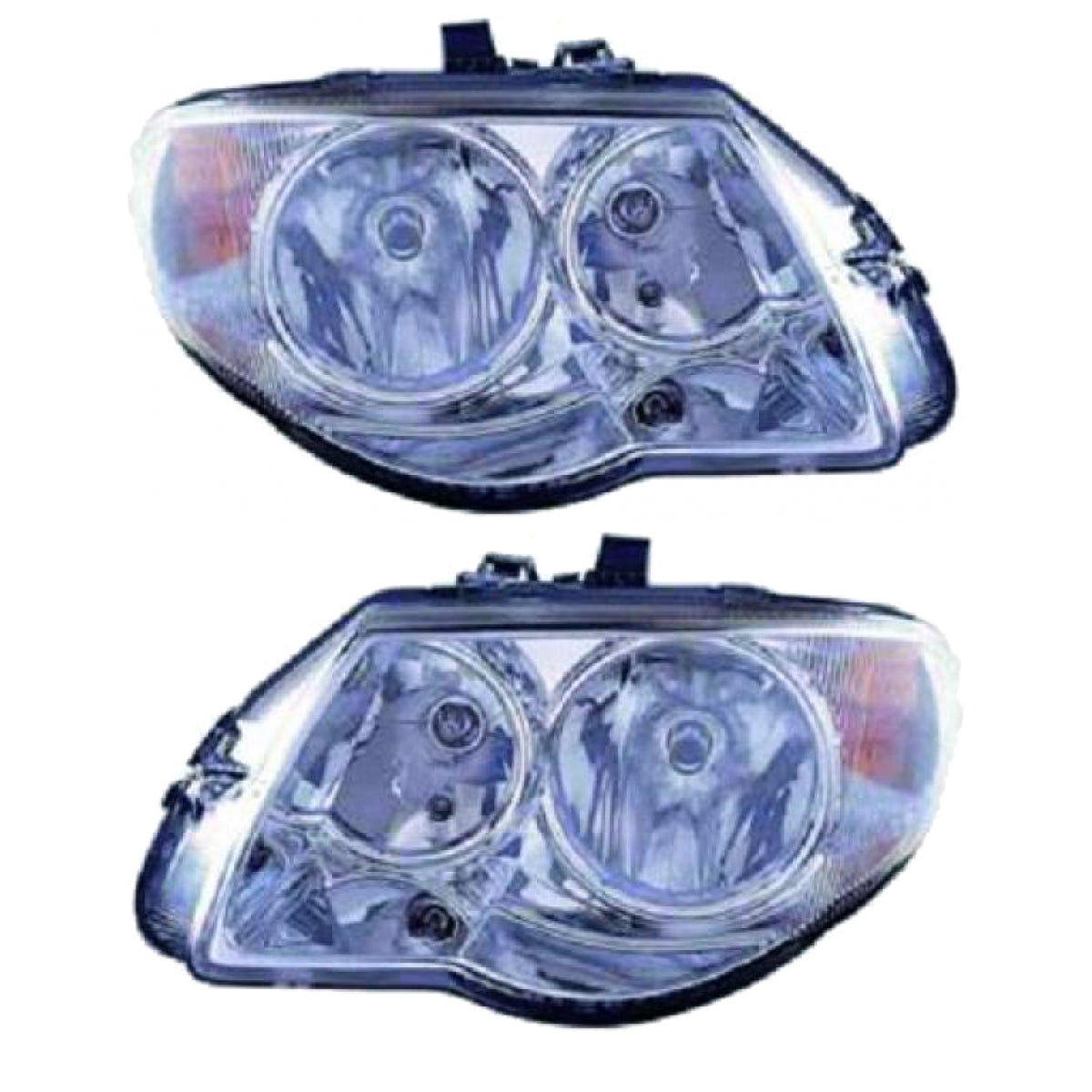 Hauptscheinwerfer SET H7/H9 mit Motor passt für Dodge Caravan 04-07