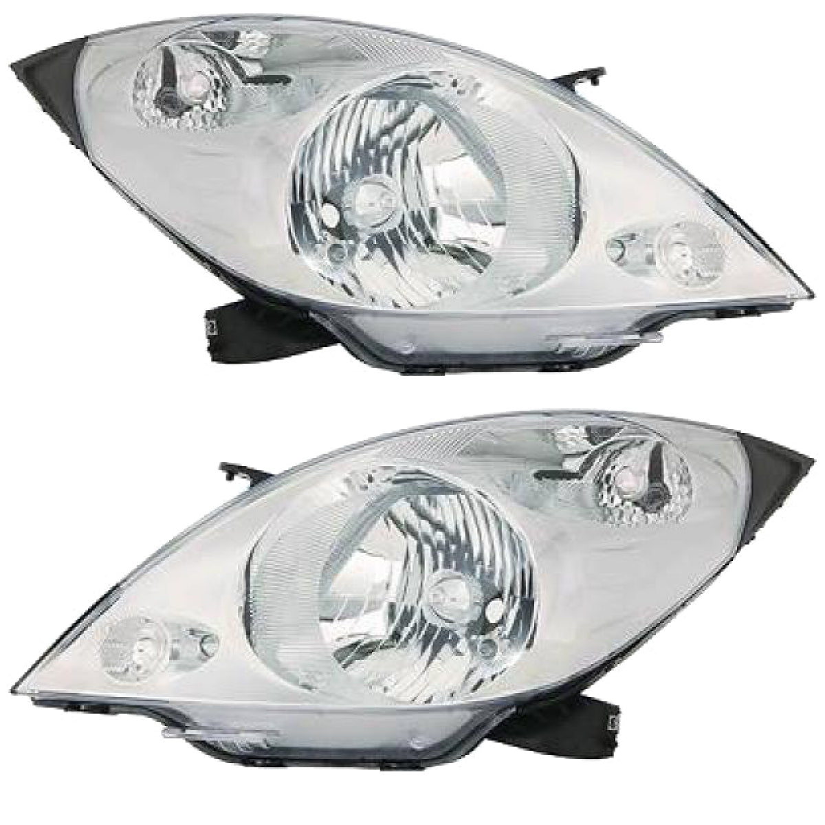 Hauptscheinwerfer SET H4 mit Motor passt für Chevrolet Spark 09-12