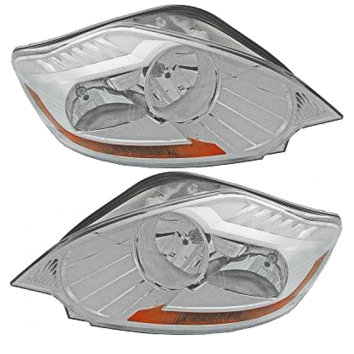 Hauptscheinwerfer SET H7/H7 mit Motor passt für Ford Kuga I 08-12