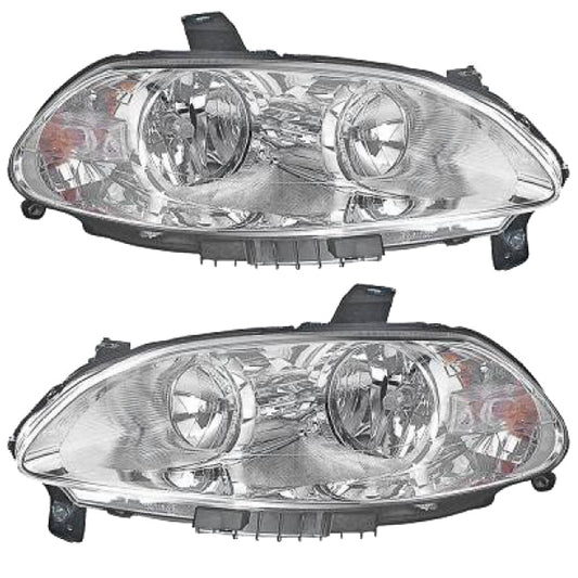 Hauptscheinwerfer SET H7/H1 mit Motor passt für Fiat Croma 05-07