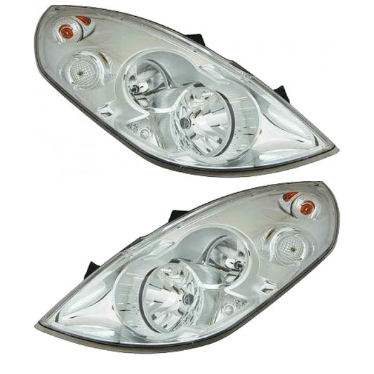 Hauptscheinwerfer SET H7/H1 mit Motor passt für Opel Movano B Kasten 10-14