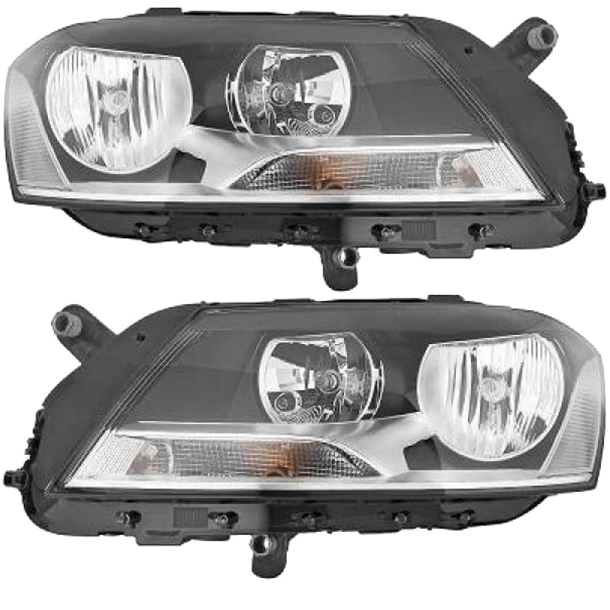 Hauptscheinwerfer SET H7/H7 mit Motor passt für VW Passat Variant 10-14