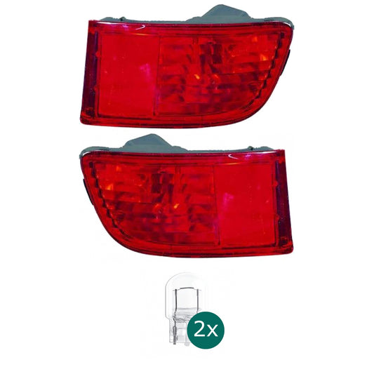 Depo / TYC Heckleuchte Rückleuchte links W21W für Toyota Land Cruiser Prado J12 Baujahr 2003-2008 inklusive Leuchtmittel/B...
