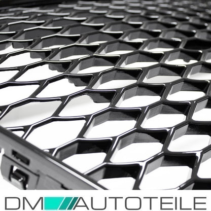 Kühlergrill Wabengrill Schwarz glanz passt für Audi TT 8J 06-16 ohne RS Emblem